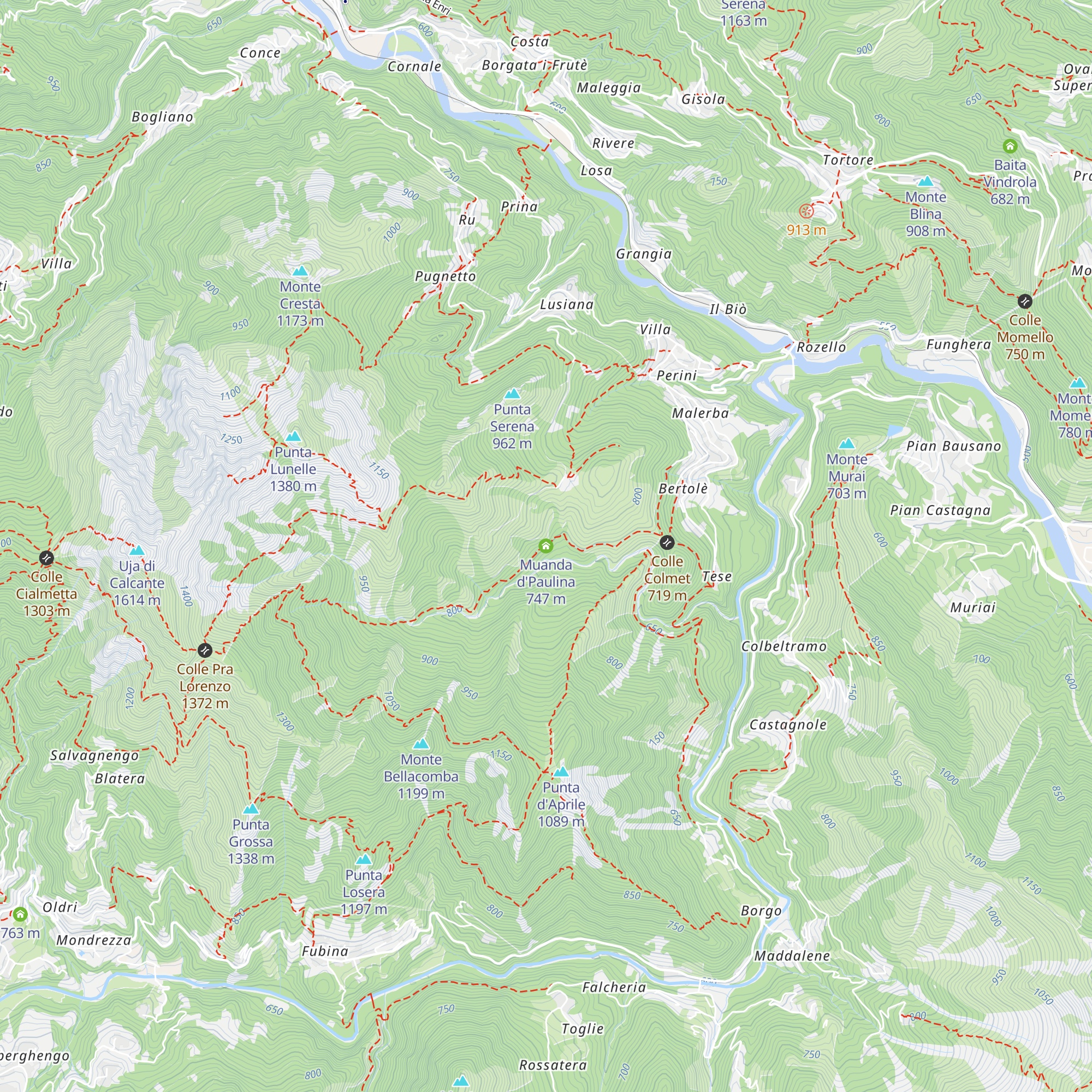 Muanda d'Paulina map