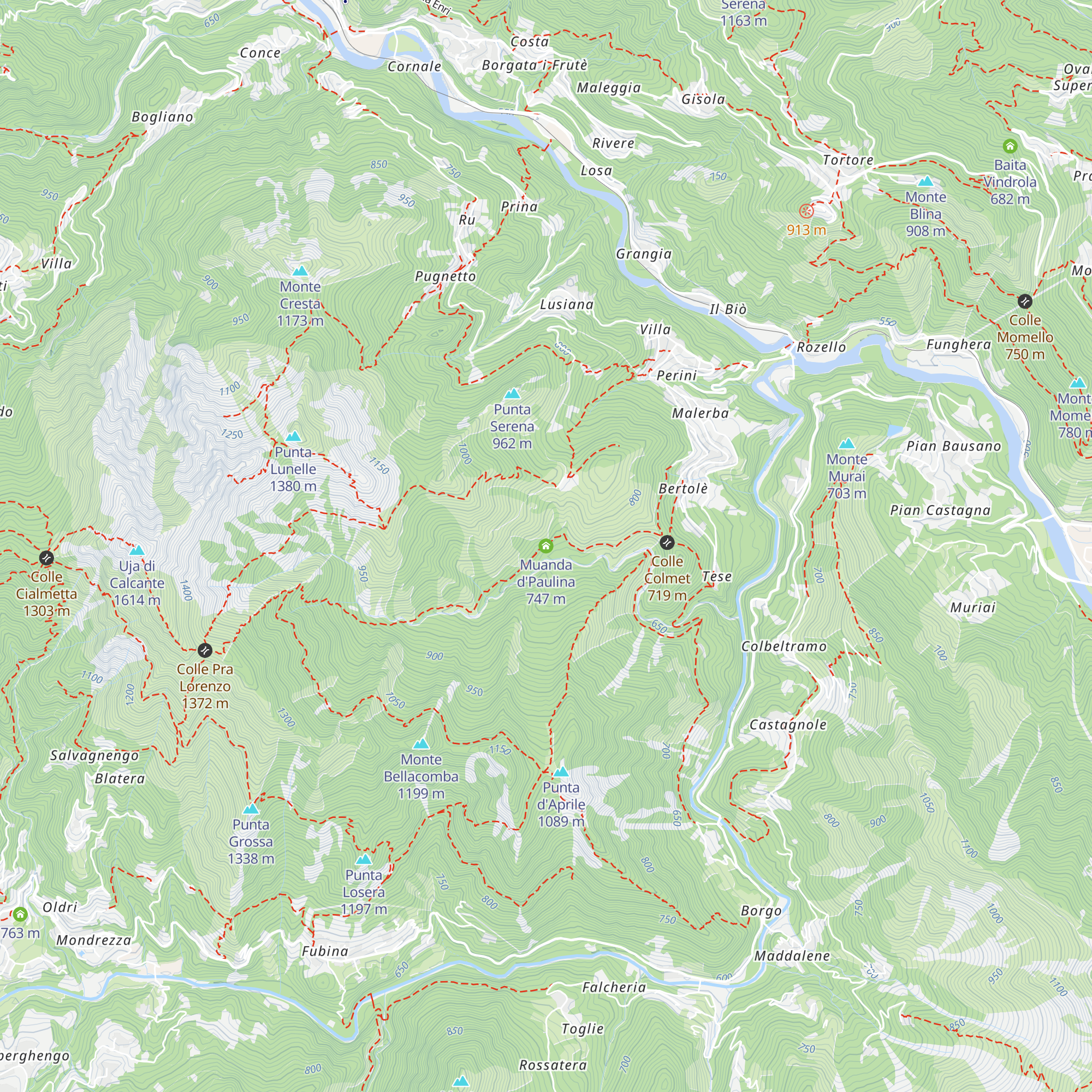 Muanda d'Paulina map