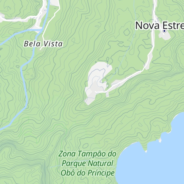 Map of Terreiro Velho