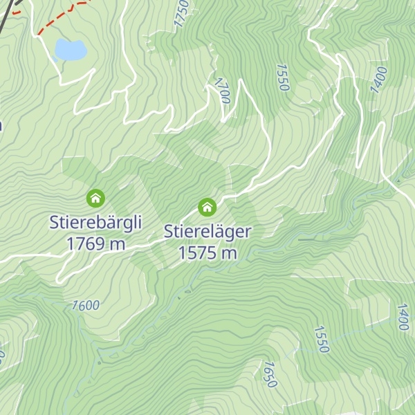 Map of Stiereläger