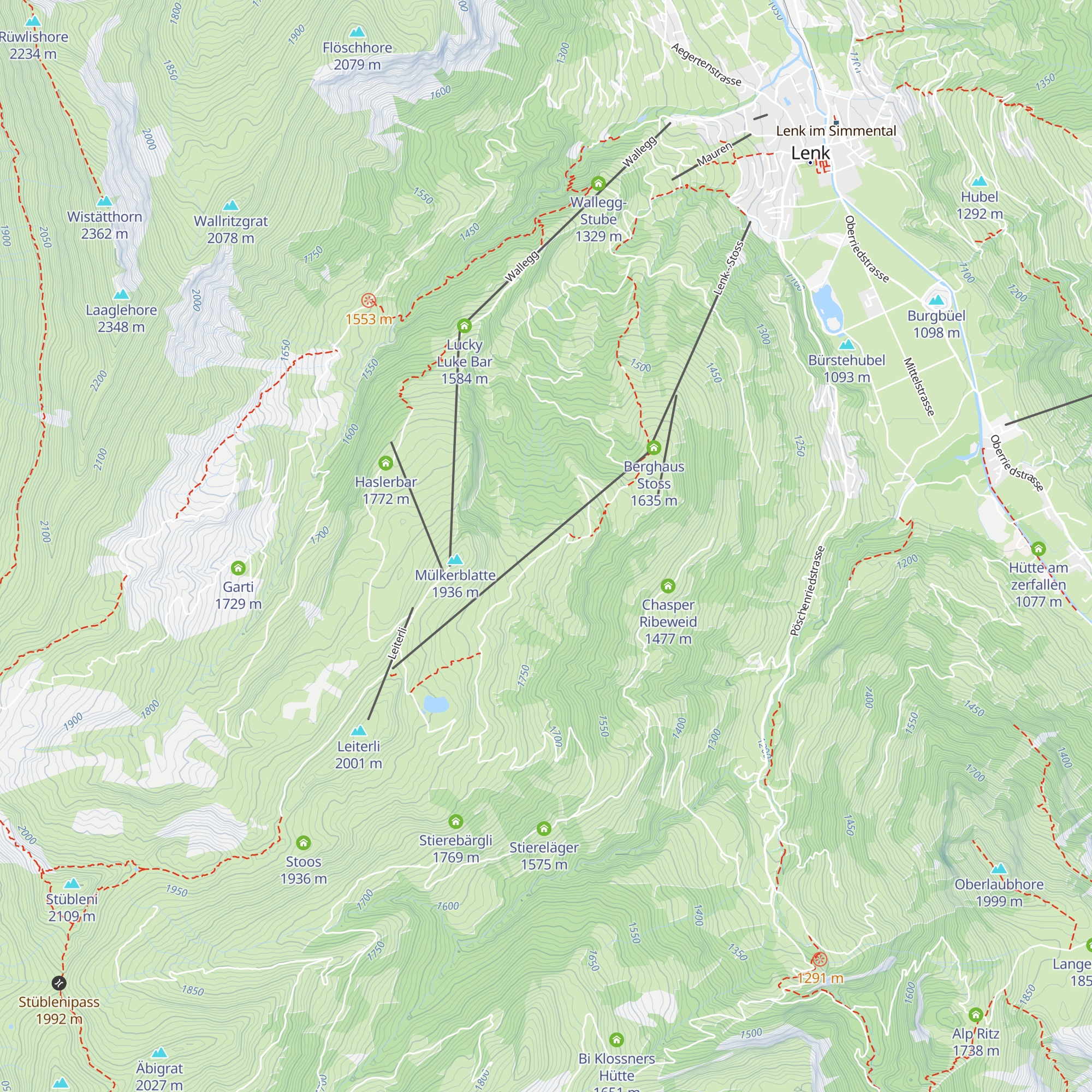 Betelberghütte map
