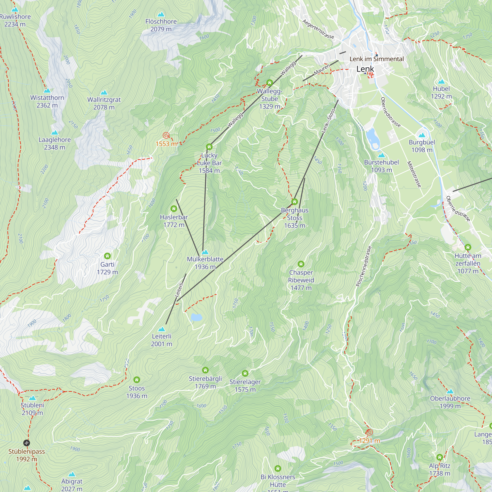 Betelberghütte map