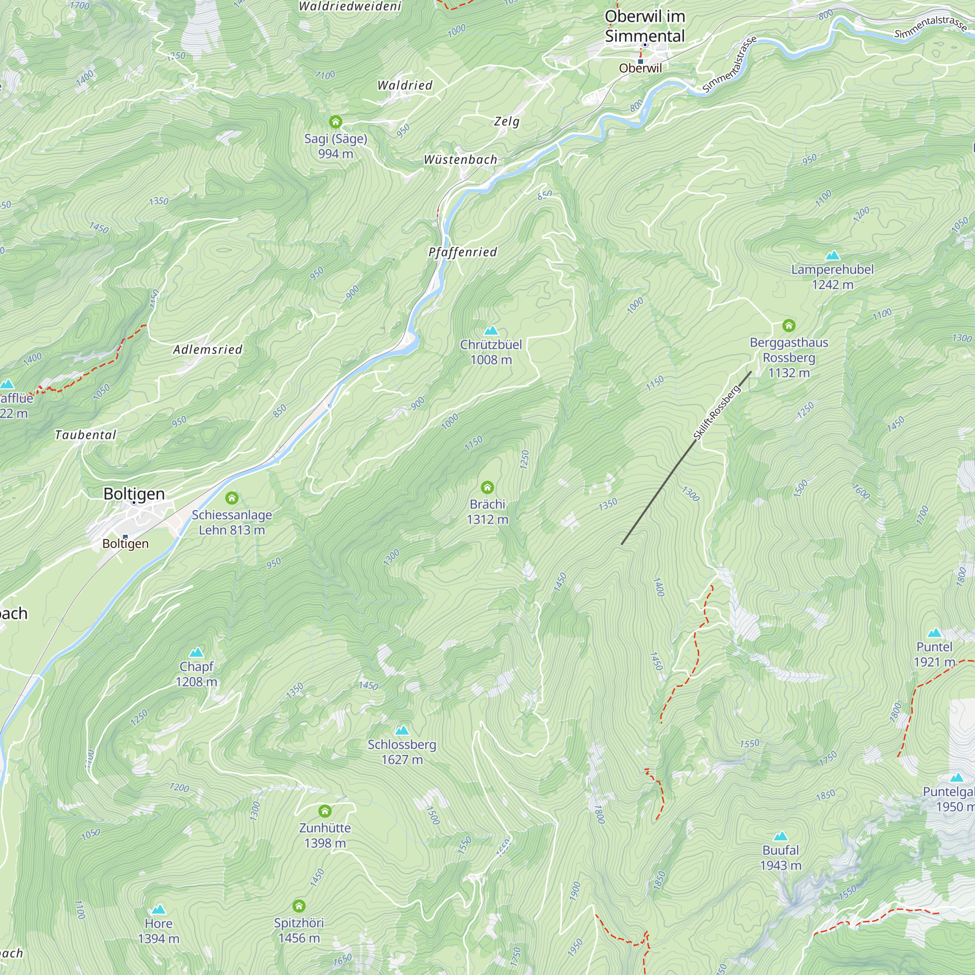 Brächi map