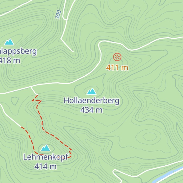 Map of Hollaenderberg