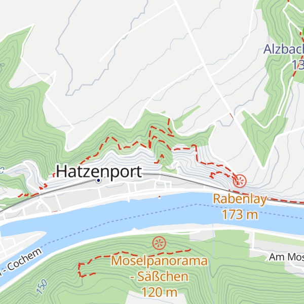 Map of Winzerhütte