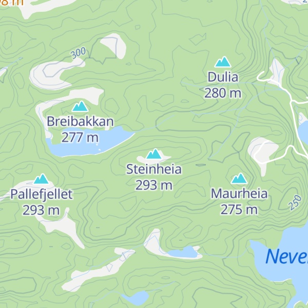 Map of Steinheia