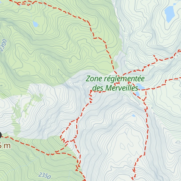 Map of Cime du Diable
