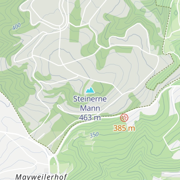 Map of Steinerne Mann