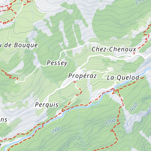 Map of La Batise