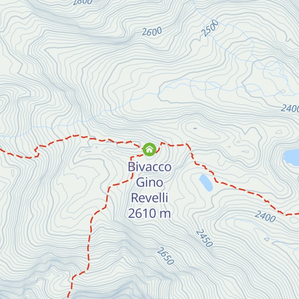 Map of Bivacco Gino Revelli