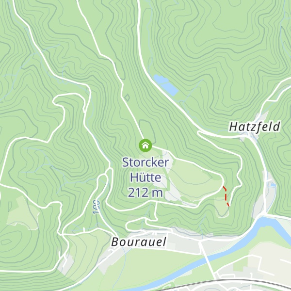 Map of Storcker Hütte