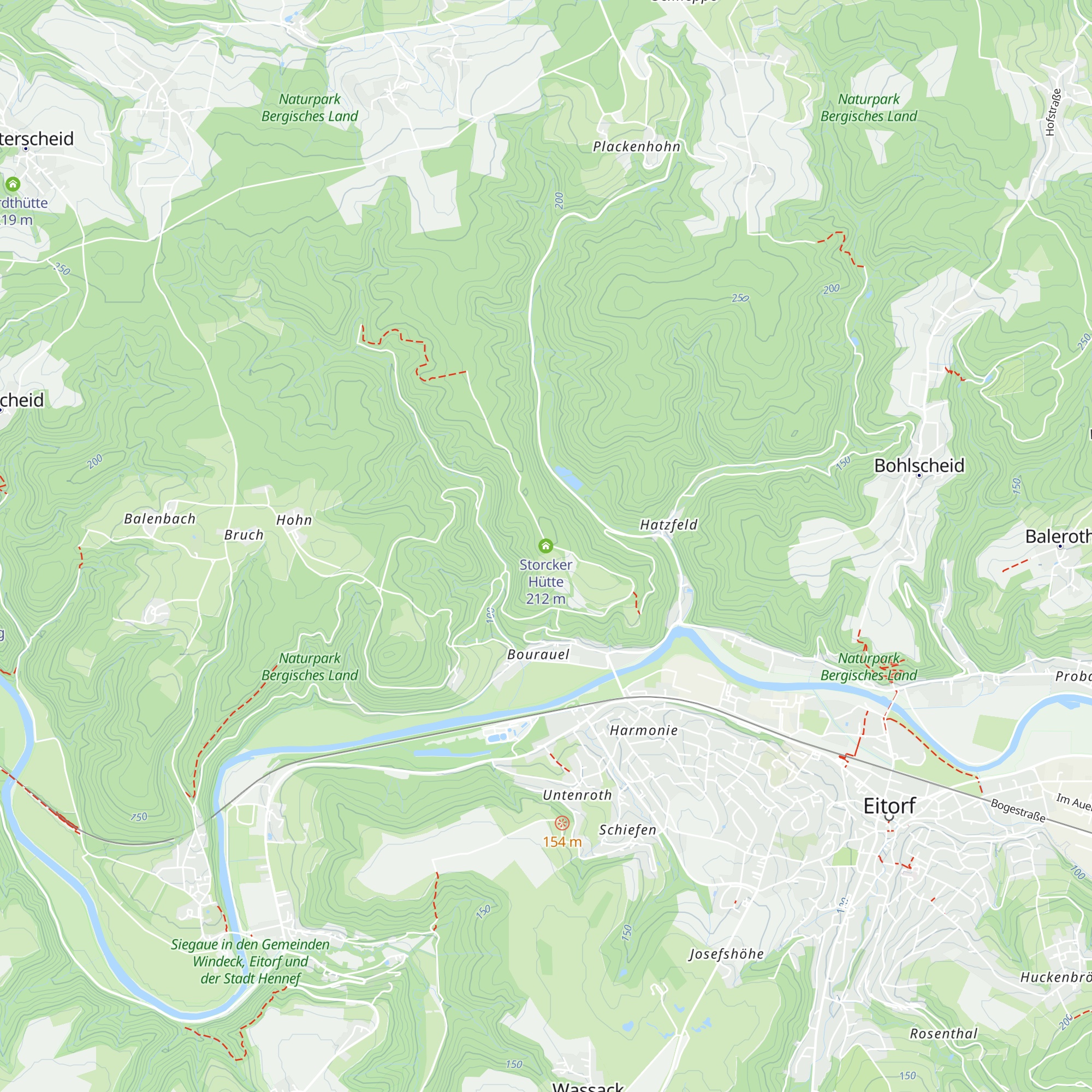 Storcker Hütte map