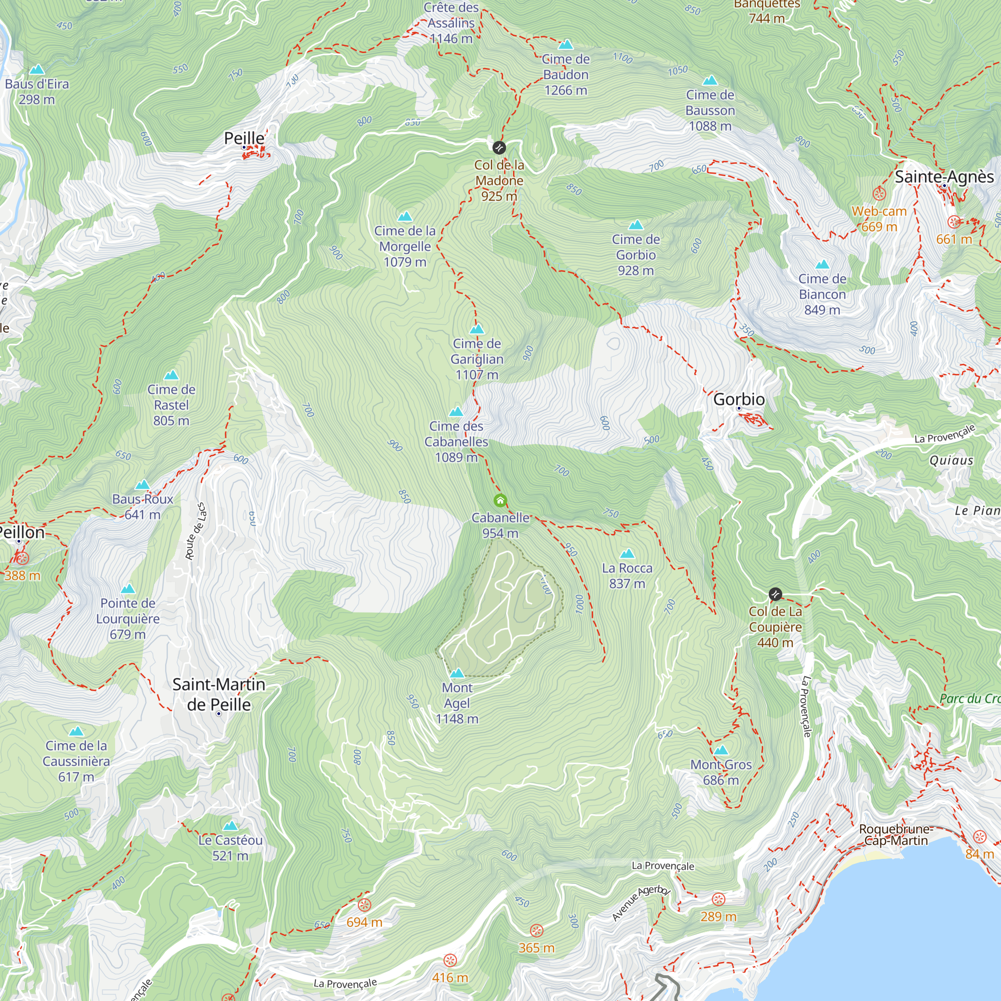 Cabanelle map