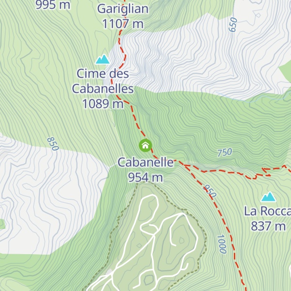 Map of Cabanelle