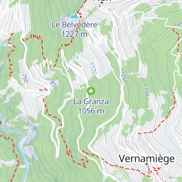 Map of La Granza