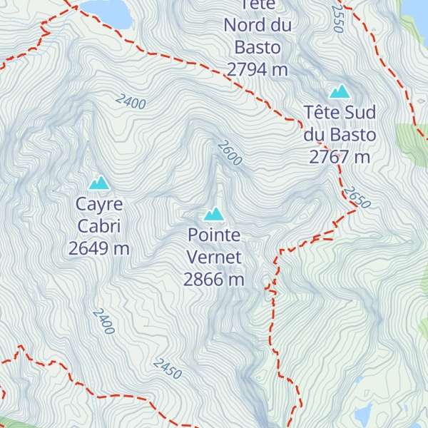 Map of Pointe Vernet