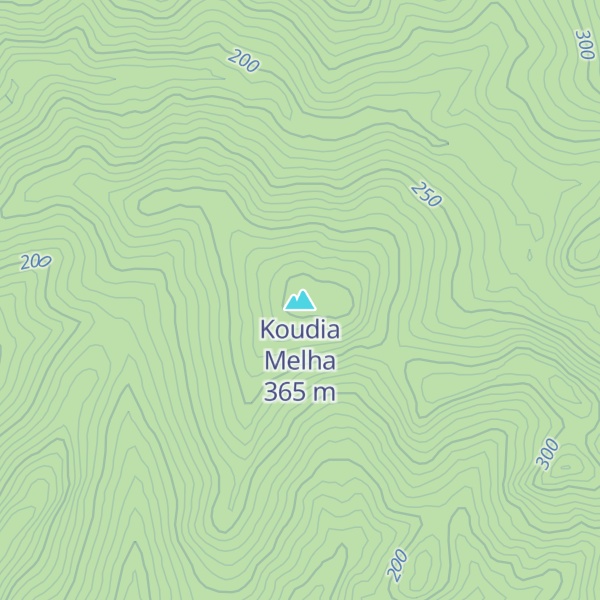 Map of Koudia Melha