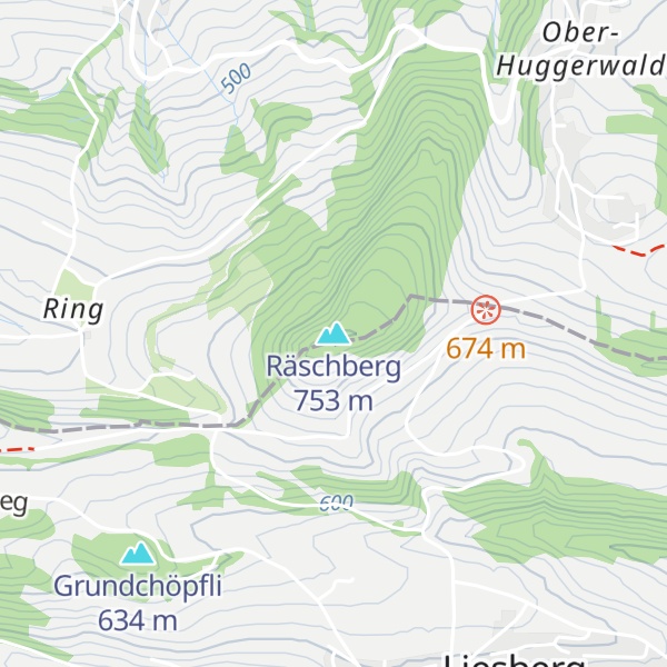Map of Räschberg