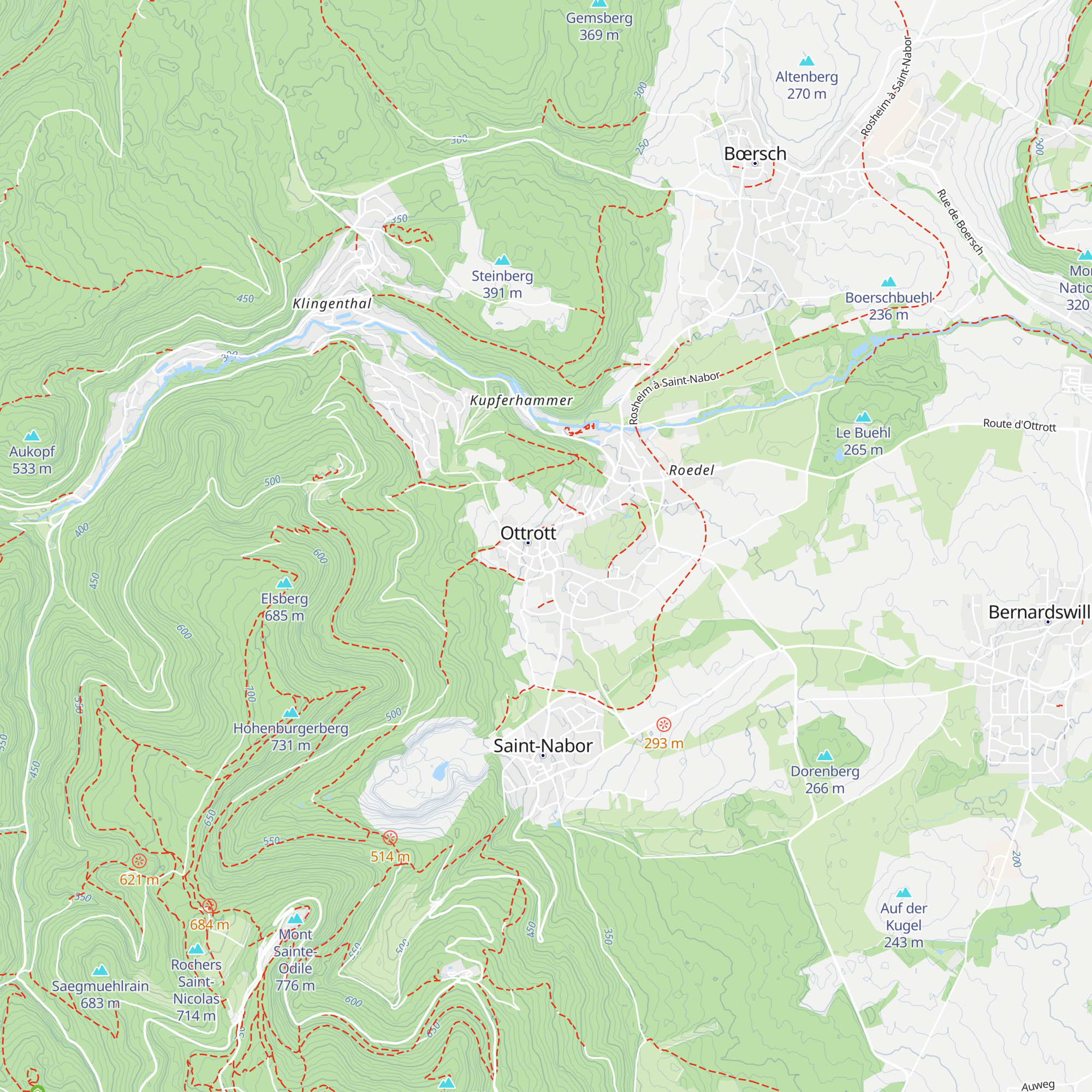 Bureau d'information touristique d'Ottrott map