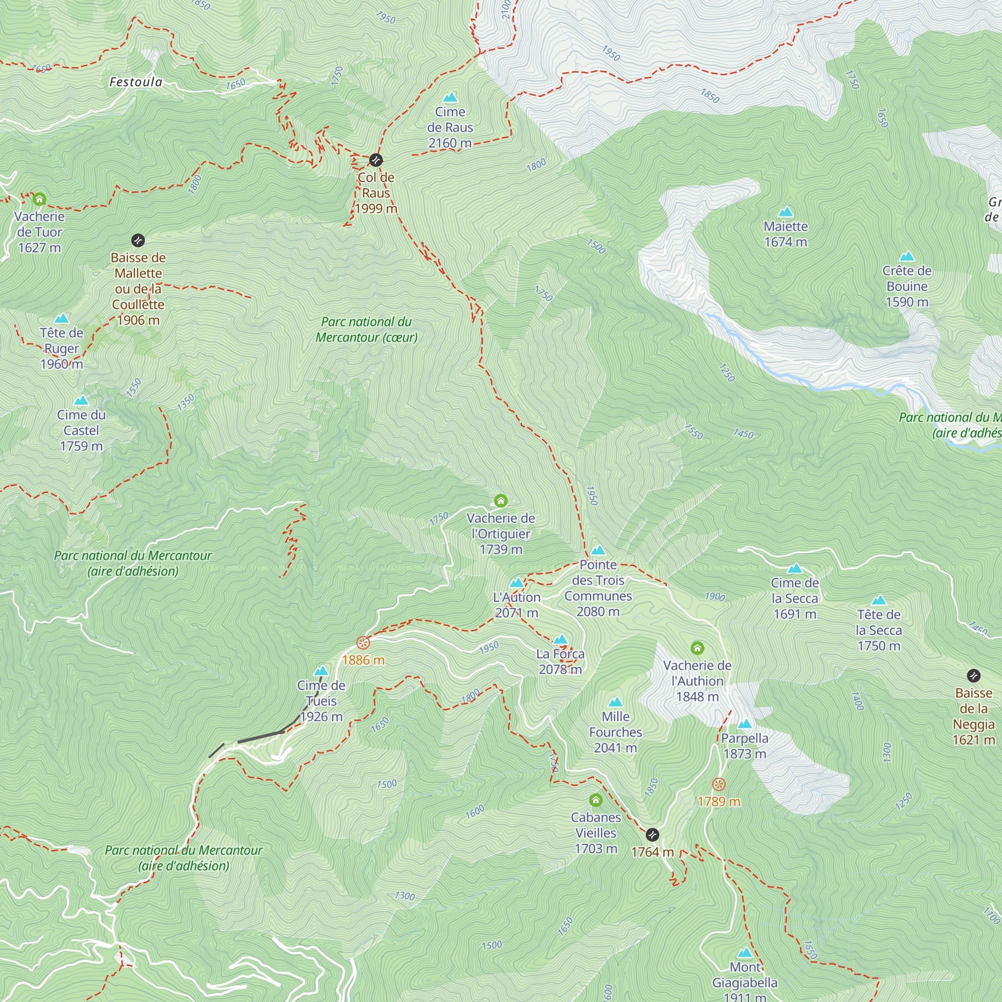 Vacherie de l'Ortiguier map