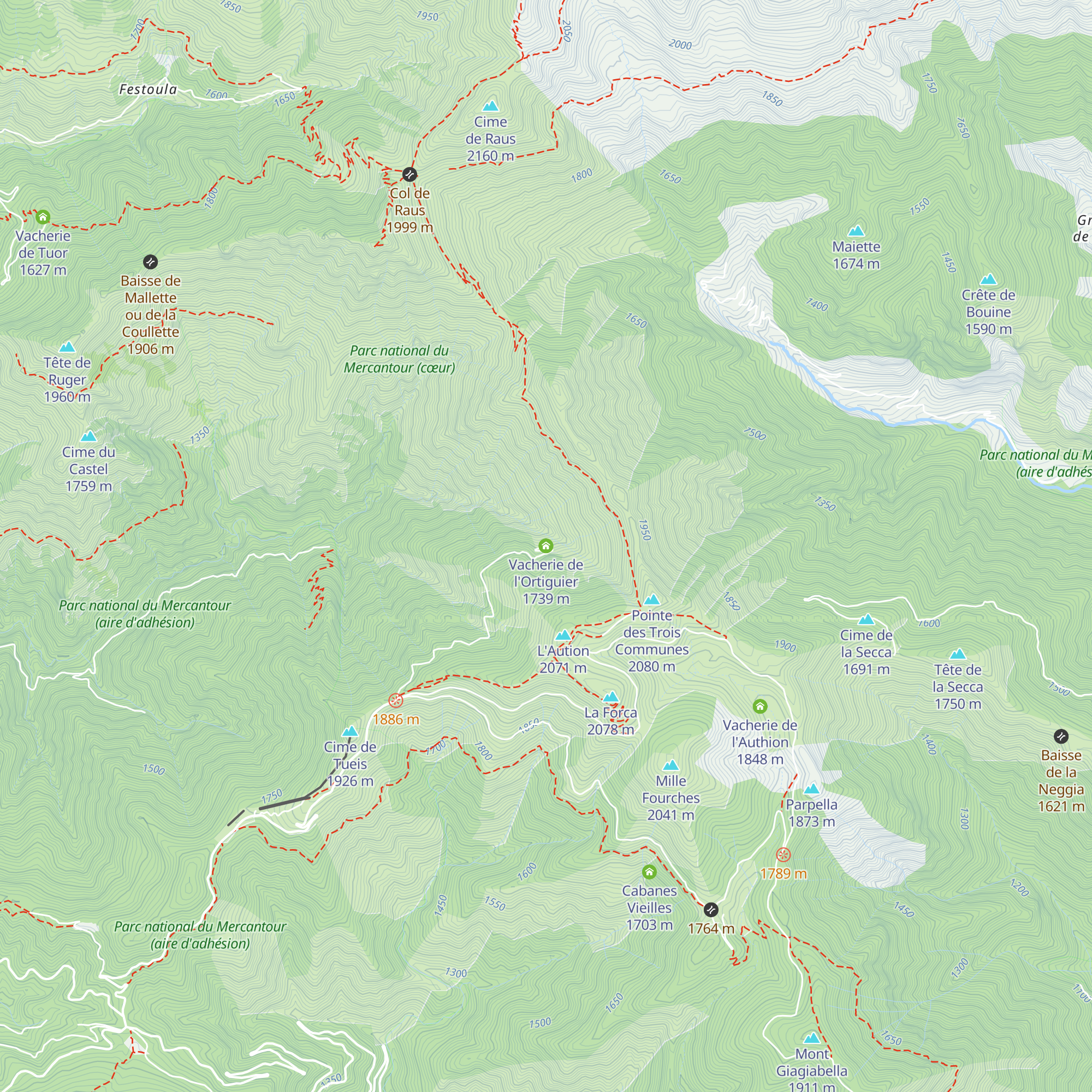 Vacherie de l'Ortiguier map