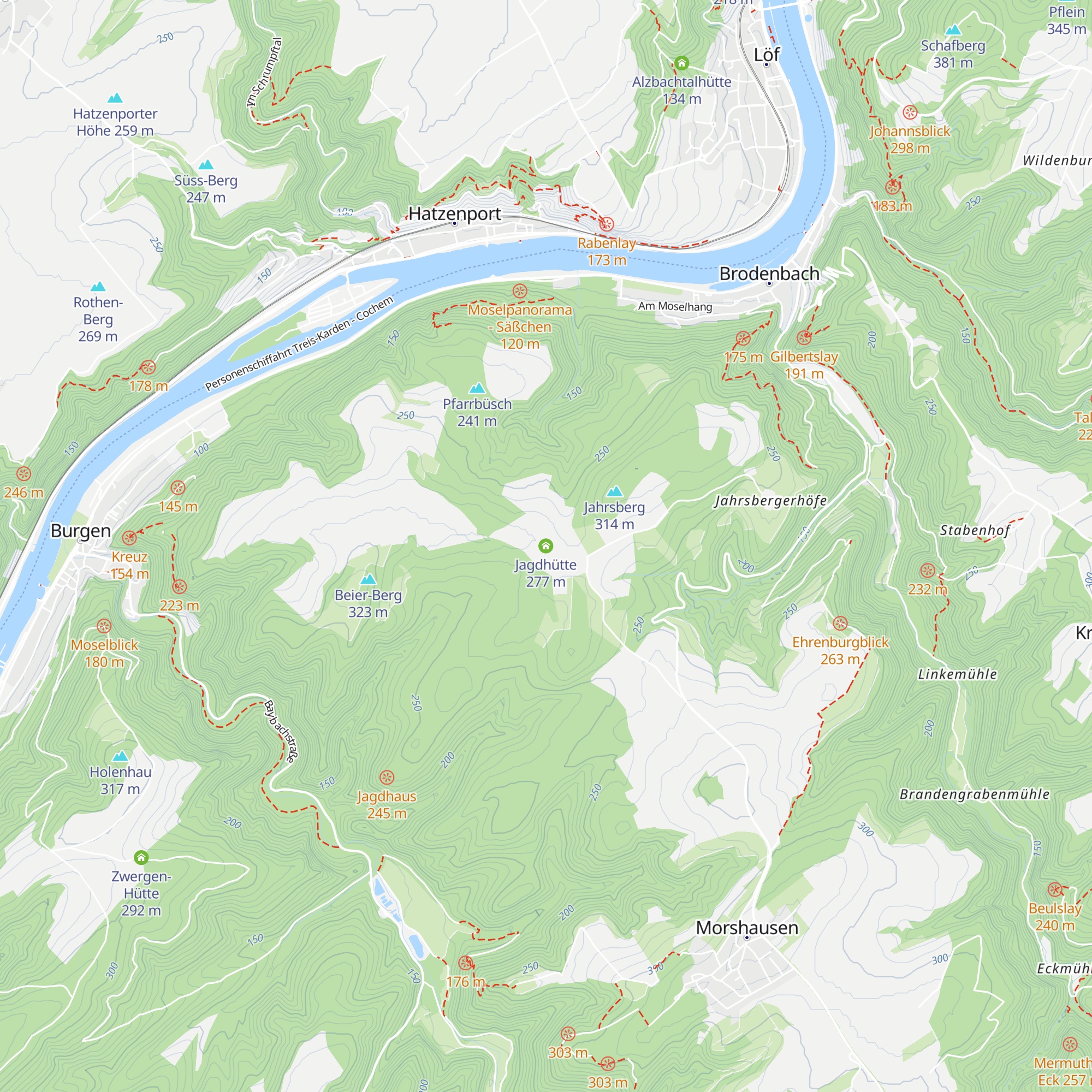 Jagdhütte map