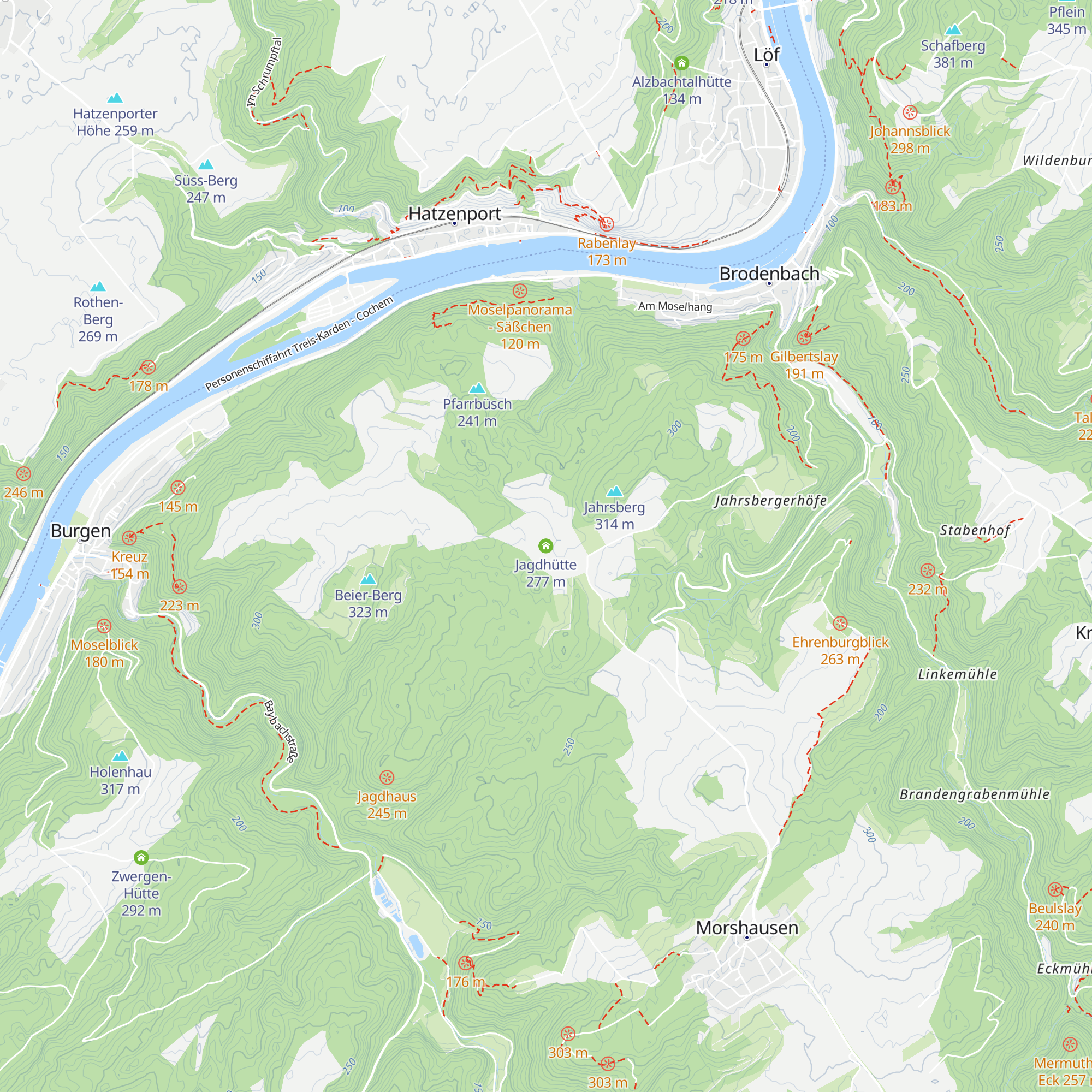 Jagdhütte map