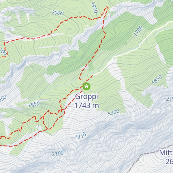 Map of Groppi