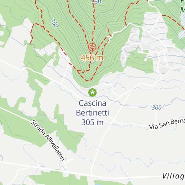 Map of Cascina Bertinetti