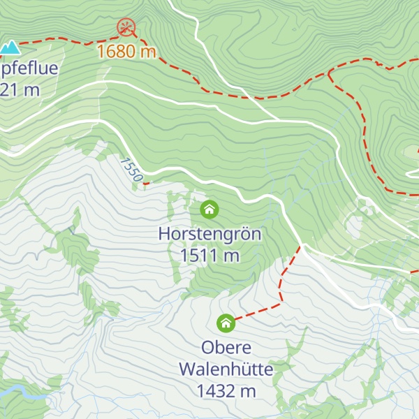 Map of Horstengrön