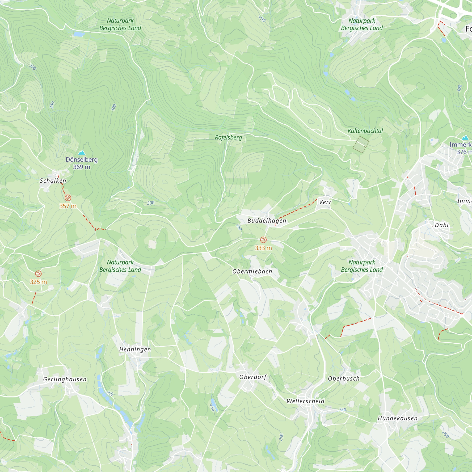 Aufm Brand an der Hütte map