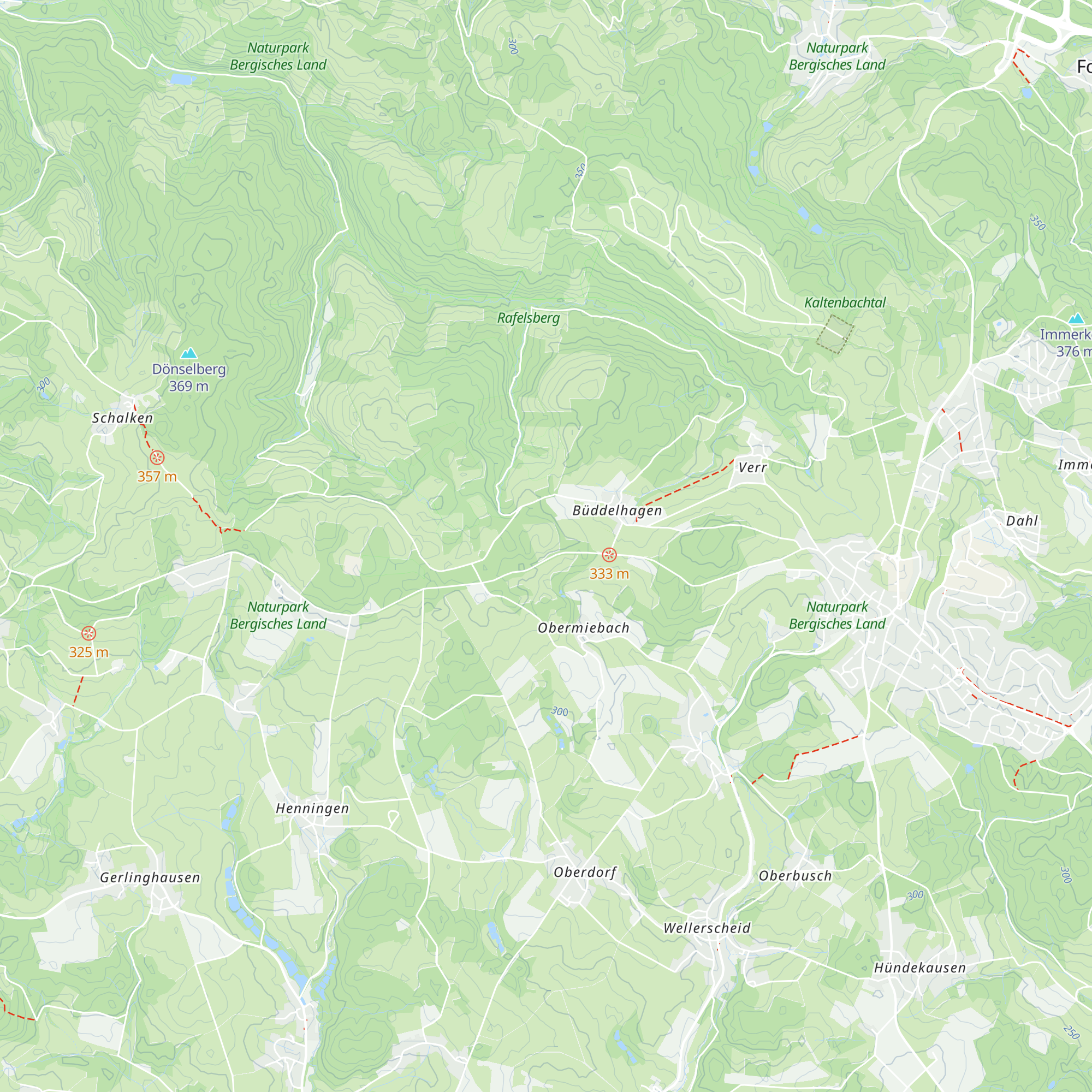 Aufm Brand an der Hütte map