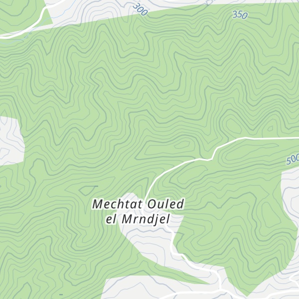 Map of Koudiet Mrâh el Ba’dj