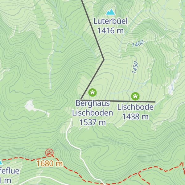 Map of Berghaus Lischboden