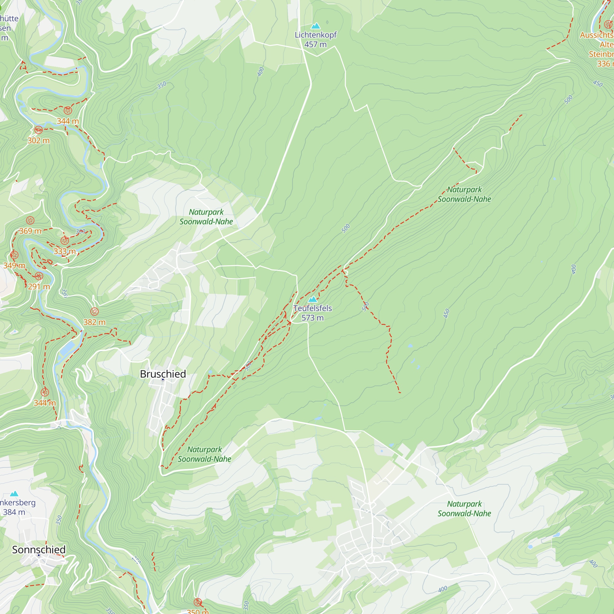 Teufelsfelshütte map