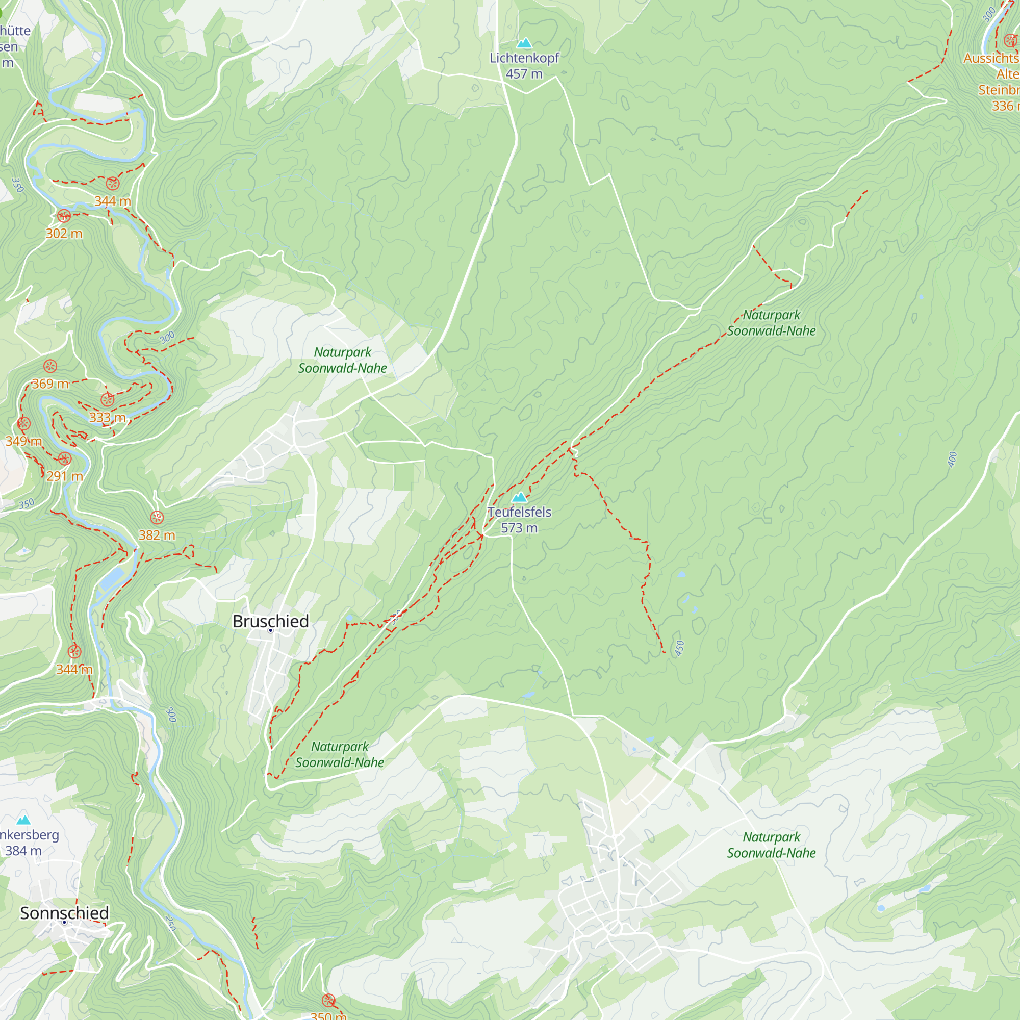 Teufelsfelshütte map