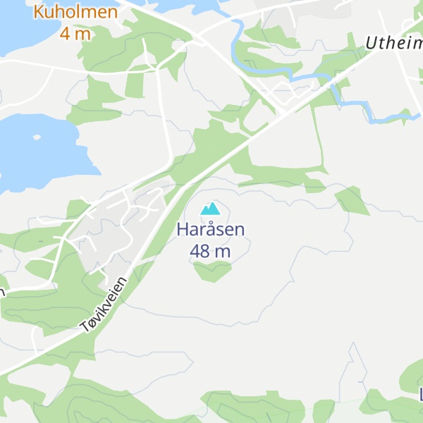 Map of Storhaugen