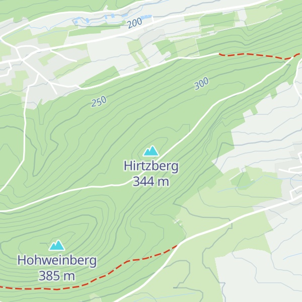 Map of Hirtzberg