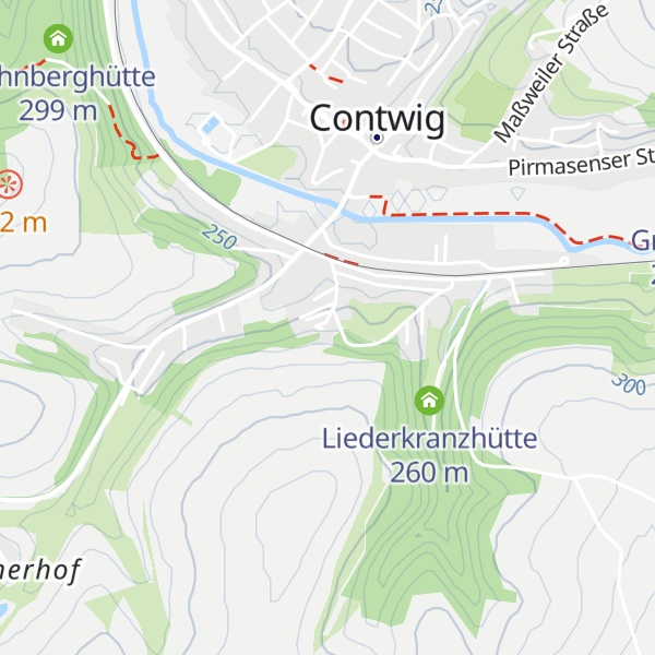 Map of Mühlberghütte