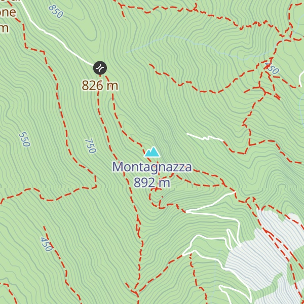 Map of Montagnazza