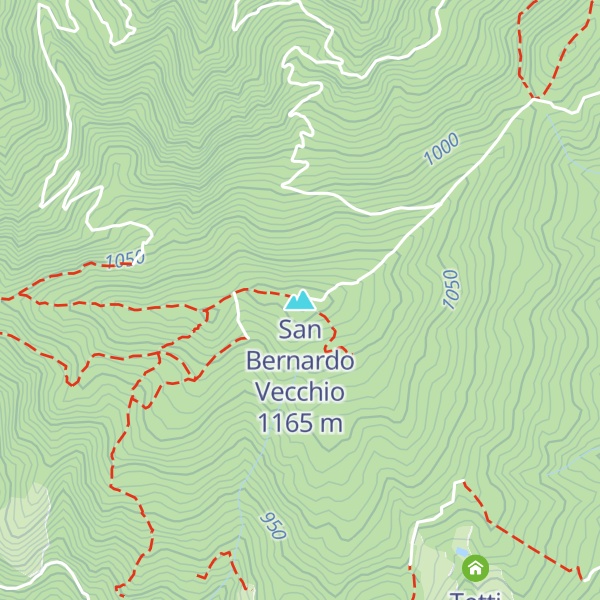Map of San Bernardo Vecchio