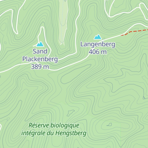 Map of Le Spitzeck