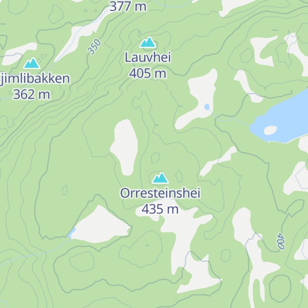 Map of Kvitehei