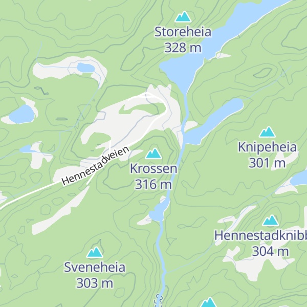Map of Krossen