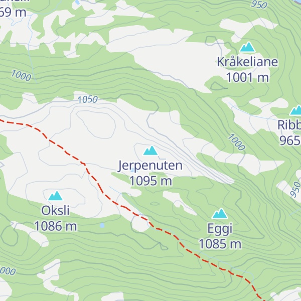 Map of Jerpenuten