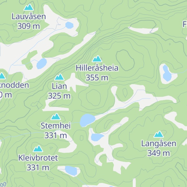 Map of Spydedalshei