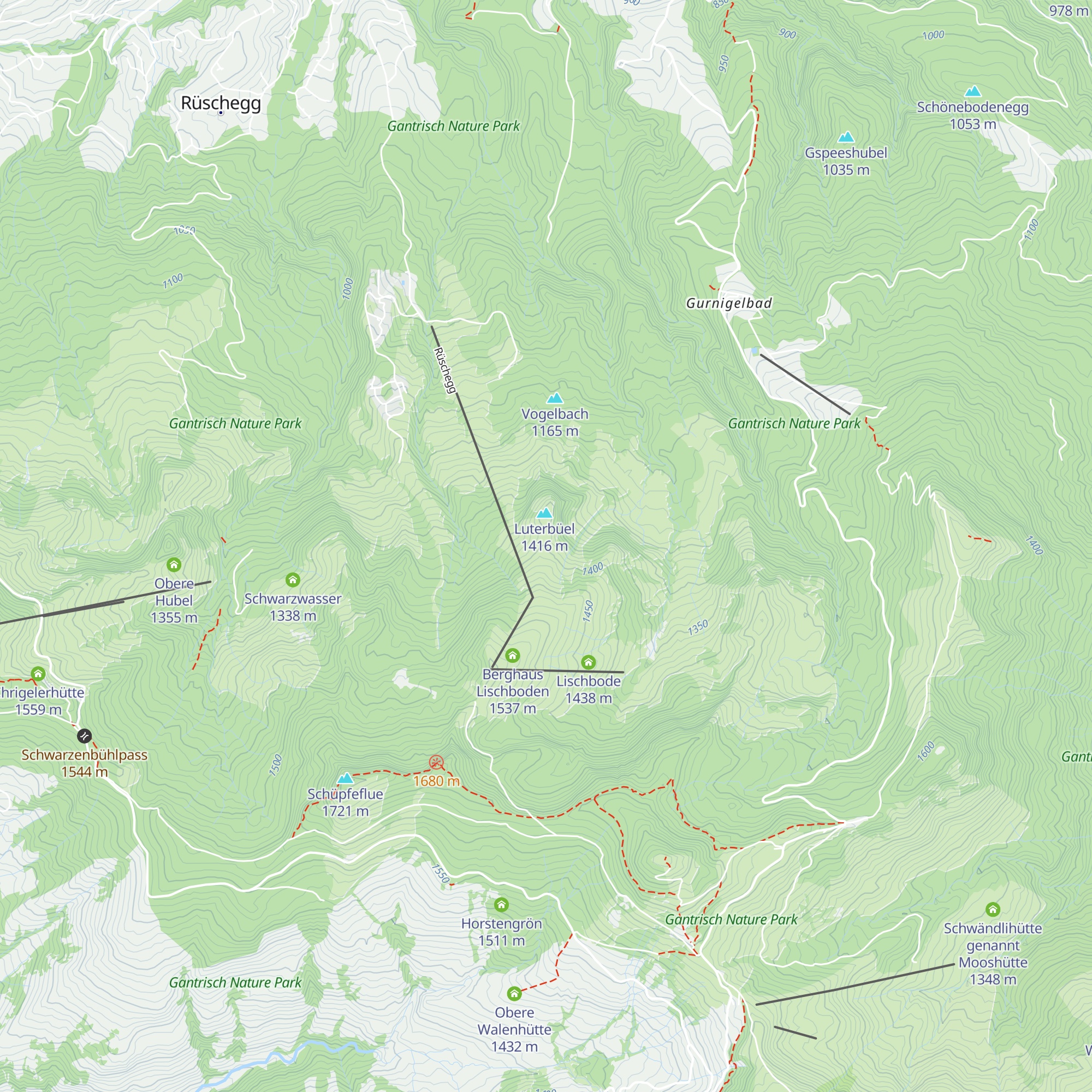 Luter map