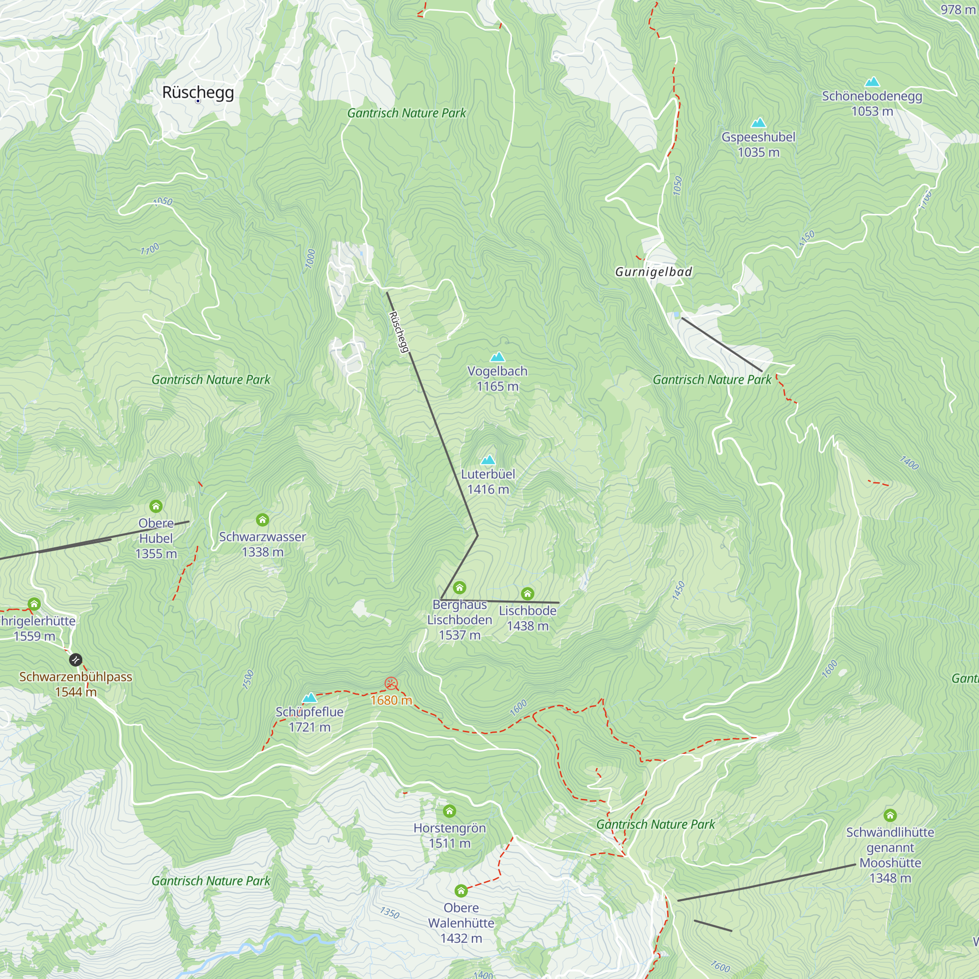 Luter map