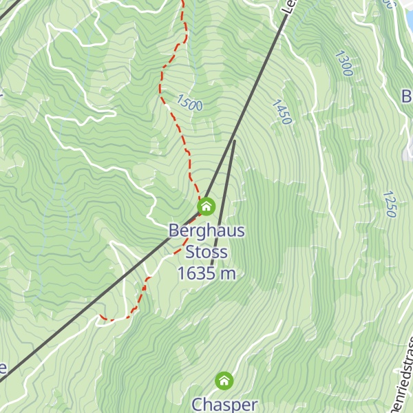 Map of Berghaus Stoss