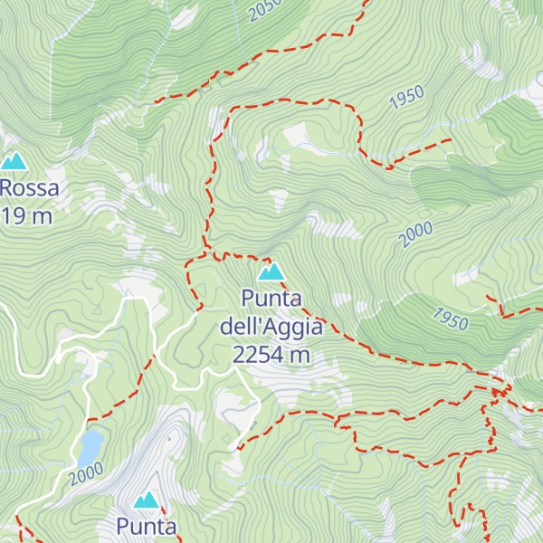 Map of Punta dell'Aggia